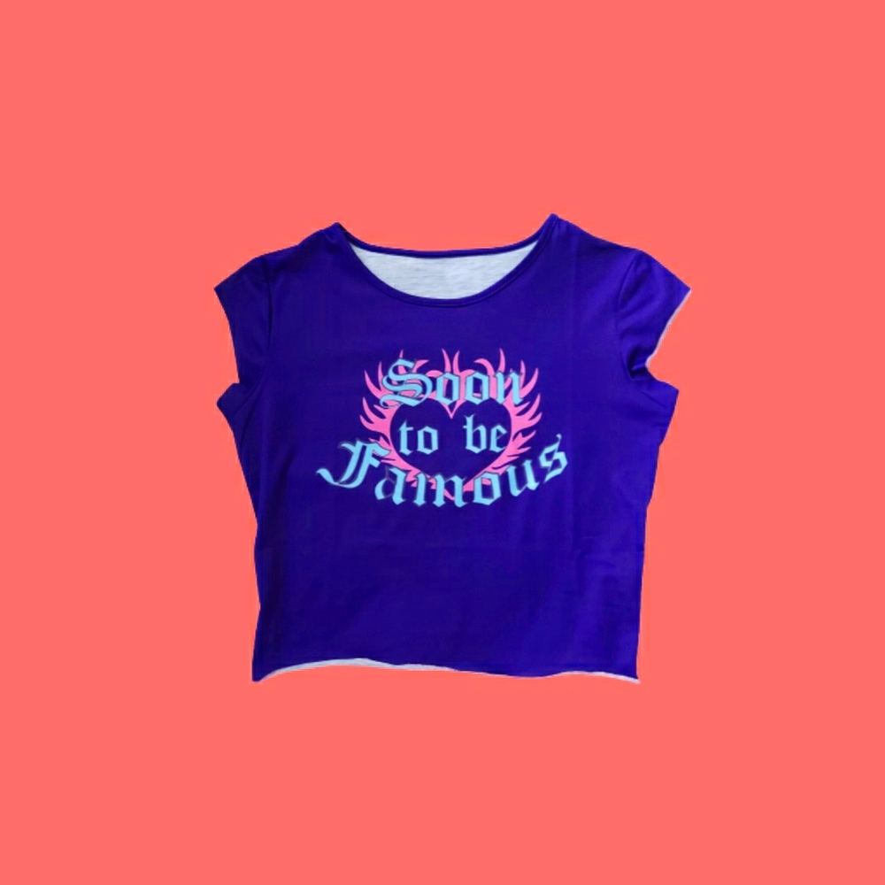 Soon to be famous crop top!